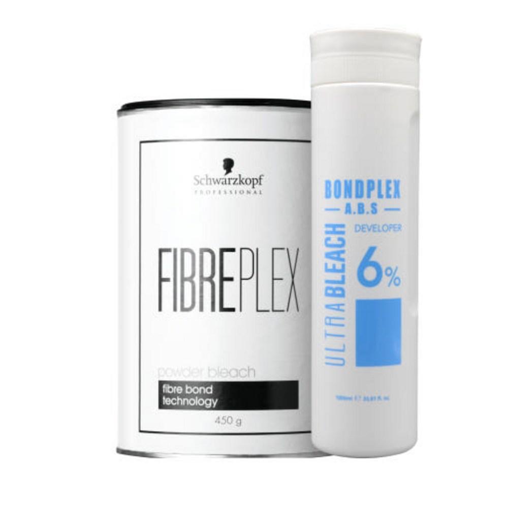 Осветляющий порошок Schwarzkopf Fiberflex 450 г + Бесплатный окислитель 1000 мл 1 шт 450 мл
