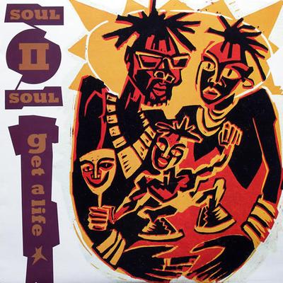 12-дюймовая пластинка SOUL II SOUL Get A Life 096482 Virgin 1990 США Танцевальная Электроника Б/у