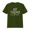 Mens Art Teacher Vibes Colorful Appreciation Day Back To School T Shirt Black Medium vintage Washed Stylish Unisex homme