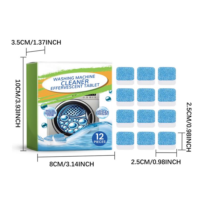 Таблетки для чистки стиральных машин Мощные таблетки для чистки стиральных машин Таблетки для чистки стиральных машин Ароматизированное чистящее средство для стиральных машин