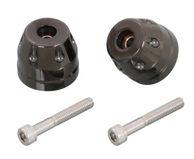 Kitaco 506-1430130 Заглушка на руль (Алмазоподобный углерод (DLC) ) PCX125/PCX150/PCX160/ADV150/ADV160 Нержавеющая сталь Шлифованный