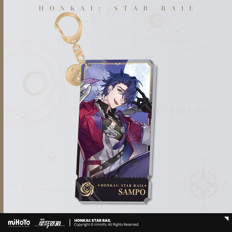 Sunsyea Honkai Star Rail Официальный мерч miHoYo Оригинальный Аутентичный Путь Ничто Акриловая подставка Кафка Ахерон Фуга Хисиленс