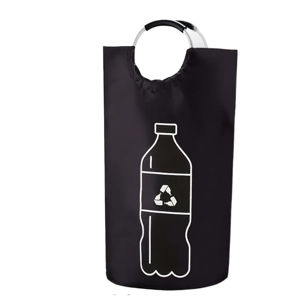 82L Wastewater Bottle Collector Bag Folding Dirty Clothes Basket  for Kitchen Office