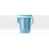 Edison Friends Spill-proof Double Stainless Steel Straw Cup 2 300ml, Owl Blue, 1 Piece