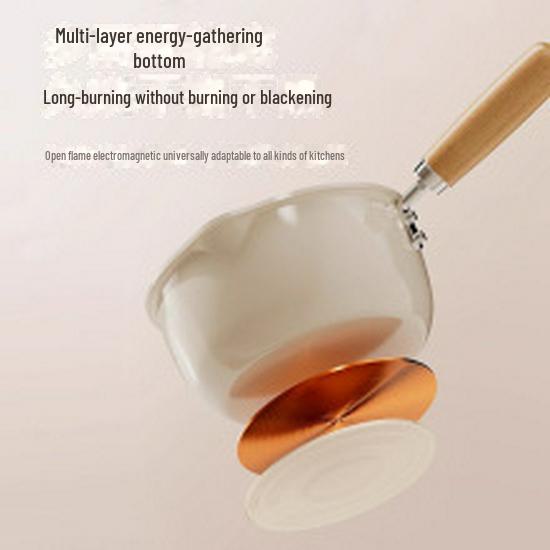 Универсальная керамическая кастрюля для молока и лапши для плиты