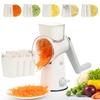 QuiExact 5-Purpose Multifunctional Vegetable Slicer Set with Detachable Handle for Radish, Cheese, and Carrots, Easy To Clean, and Includes a Cleaning