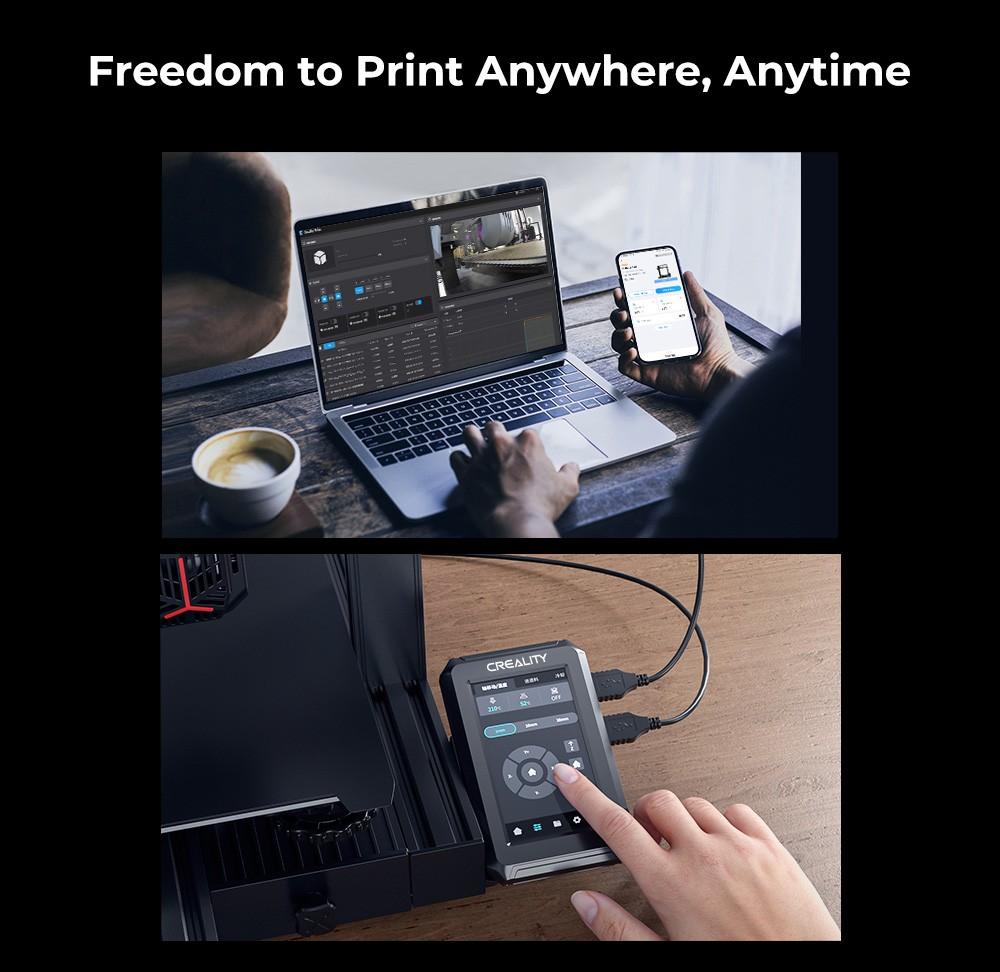 Интеллектуальный комплект камеры с экраном управления 3D-принтером Creality Nebula, разрешение 1920x1080, удаленный мониторинг