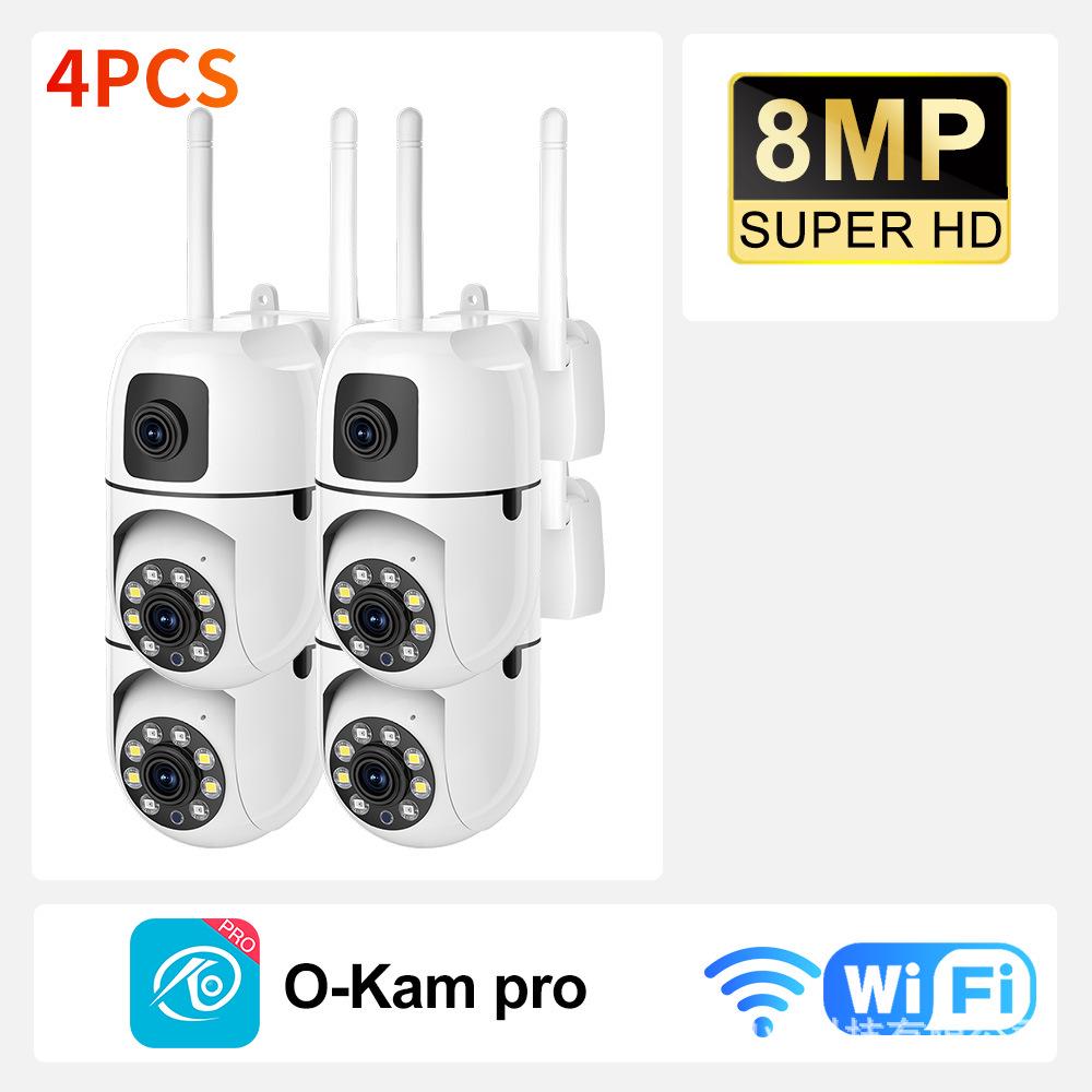 Умная HD цветная бинокулярная камера ночного видения 3 Мп с WiFi, Bluetooth и двусторонней голосовой связью