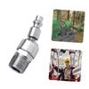 Industrial 1/4" NPT Male Thread Air Hose Fittings and Compressor Accessories Automotive-Steel Swivel Coupler Plug 2 Pack