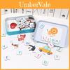 Magnetic Word Building Kit For Children Early Education Wooden Learning Toy