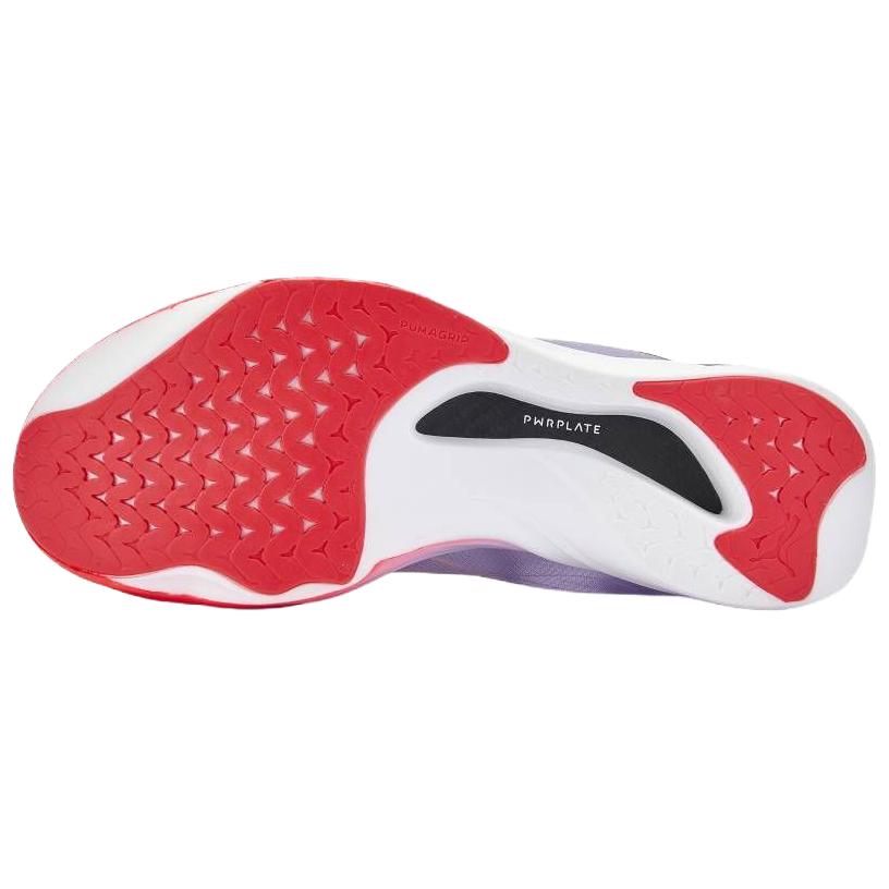 Puma Fast-Fwd Nitro Elite 2 Удобная посадка Нескользящие Дышащие Возвращающие Энергию Беговые Кроссовки Женские Кроссовки Светло-Фиолетовый Красный 313693-02