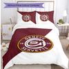 Servette FC Печатный комплект постельного белья из 3 предметов Дышащий пододеяльник с наволочками Декоративное постельное белье для спальни Дома