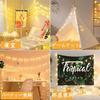 LED illumination light decoration 3M 20 pieces fairy cute star-shaped Christmas ornament indooroutdoor compatible wedding birthday
