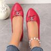 Обувь для женщин Мокасины Butterfly-Knot Дышащие Slip on Неглубокие балетки Роскошные туфли Элегантные офисные женские туфли Zapatos De Mujer