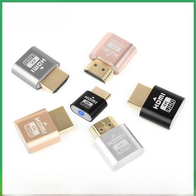 Адаптер видеокарты HDMI для виртуального дисплея: Поддержка нескольких портов (DP, DVI, VGA) для игр и удаленной настройки.