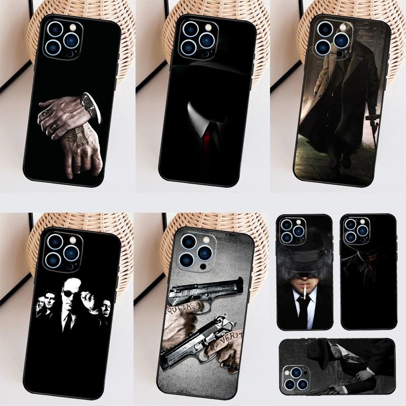 Russian Mafia Case For iPhone 17 Pro Max 16 15 14 13 11 12 Pro Max mini 15 16 Plus 16e 17 Air Back Cover