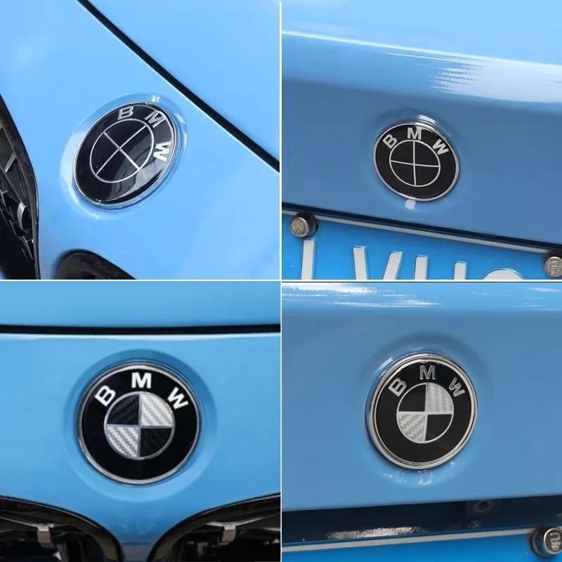 74/82mm car logo badge for BMW X1 X2 X3 x4 X6 F48 G07 E84 E83 F39 F10 F12 G11 G86 G80 G60 E60 E46 card foot style logo. pjvd00