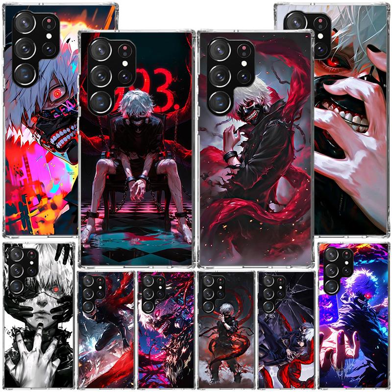 Чехол для телефона G-Ghoul Tokyo Kaneki Ken для Samsung Galaxy S24 S25 Edge S26 Ultra S23 S22 S21 Plus S20 FE + Чехол с персонализированной печатью