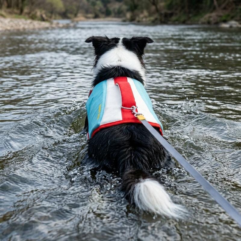 Dog Life Jacket Small Medium Large Dog Golden Retriever Edge Shepherd Teddy Large Buoyancy Dog Swimsuit Buoyancy Suit Pet Clothing