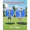 SucceBuy Надувные бамперные шары, 1 упаковка, 1,2 м, Body Sumo Zorb Ball, прочный толстый ПВХ, человеческий хомяк, бамперный шар для улицы