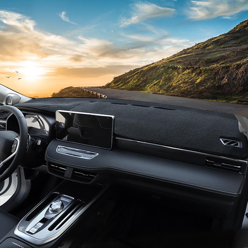 Для Haval Jolion 2024 2025 Коврик на приборную панель автомобиля Солнцезащитный козырек Панель приборов Столик Анти-УФ Нескользящий Чехол Аксессуары