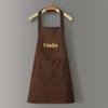 Women's Waterproof PVC Apron with Cooking Sleeves - Oil-Proof, Customizable, Half-Length Waist Design