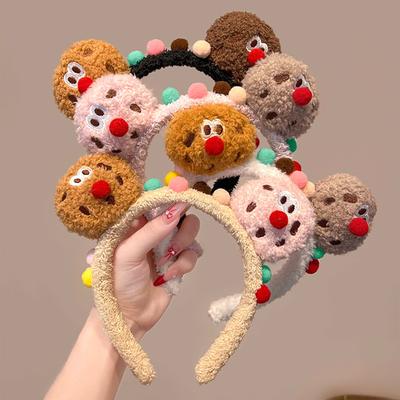 Детский Взрослый Животные Уши Ободок Мультяшный Кролик Жираф Тигр Повязка для волос Костюм для косплея Повязка для волос Реквизит для украшения на день рождения