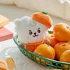 Очаровательная маленькая плюшевая кукла BT21 RJ Baby Оранжевая Вечеринка