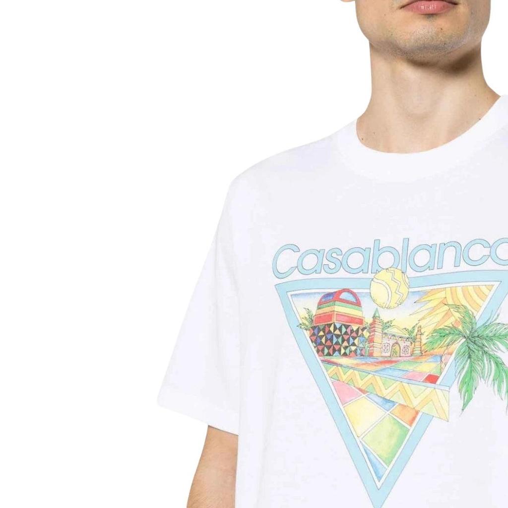 Casablanca Mens Afro Cubism Tennis Club T-Shirt