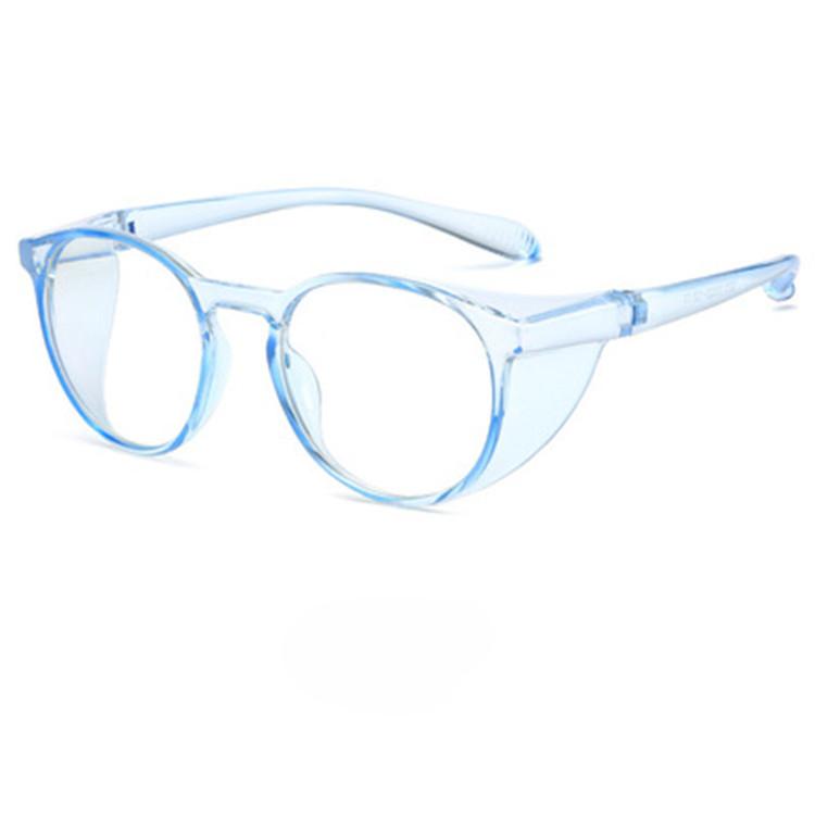 Новые анти-синие, противотуманные и противопесочные очки, трансграничные маленькие круглые рамки с плоским зеркалом, оптовая продажа