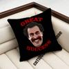 For Borat Very Nice Great Success Throw Pillow Case Sham xcm xcm Square Car Pillowcase Pad Cushion Cover