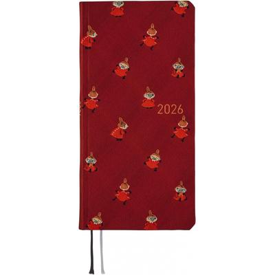 Hobonichi 2026 Weeks Январский старт Тонкий еженедельник Муми-тролли Малышка Му Заполненный