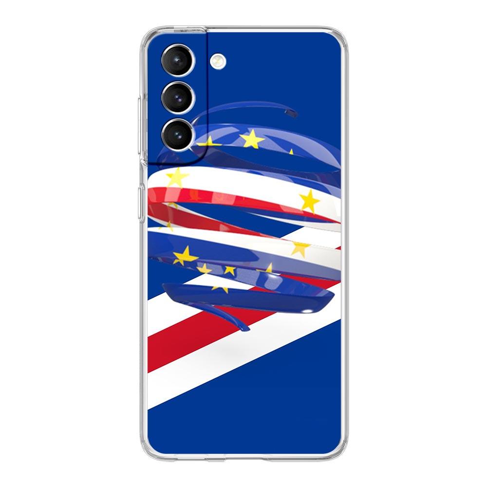 Чехол для телефона с флагом Кабо-Верде для Samsung Galaxy S25 S24 Plus S23 FE S22 S21 S20 Ultra 5G S10 S10E Мягкий прозрачный чехол