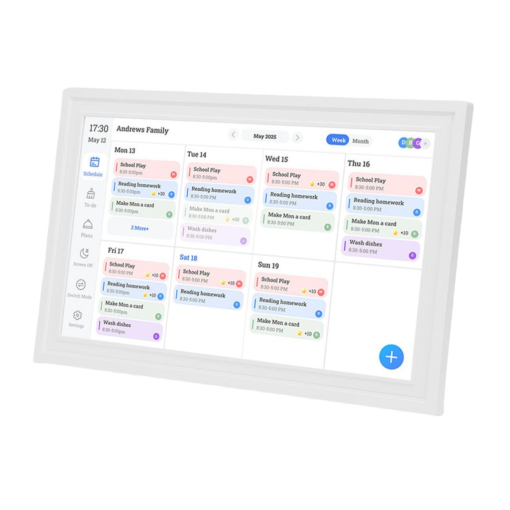 15.6 Inch Smart Digital Calendar 1920 80 HD Interactive Touchscreen Family Planner Calendar with APP   Photo F E Art Gallery