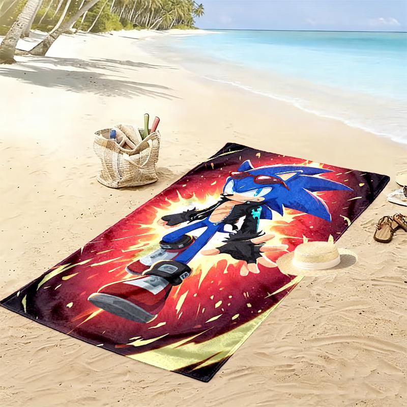 SONIC Beach Towel, A Must-have for Any Perfect Trip, Perfect Birthday, Holiday Gift For Family and Friends