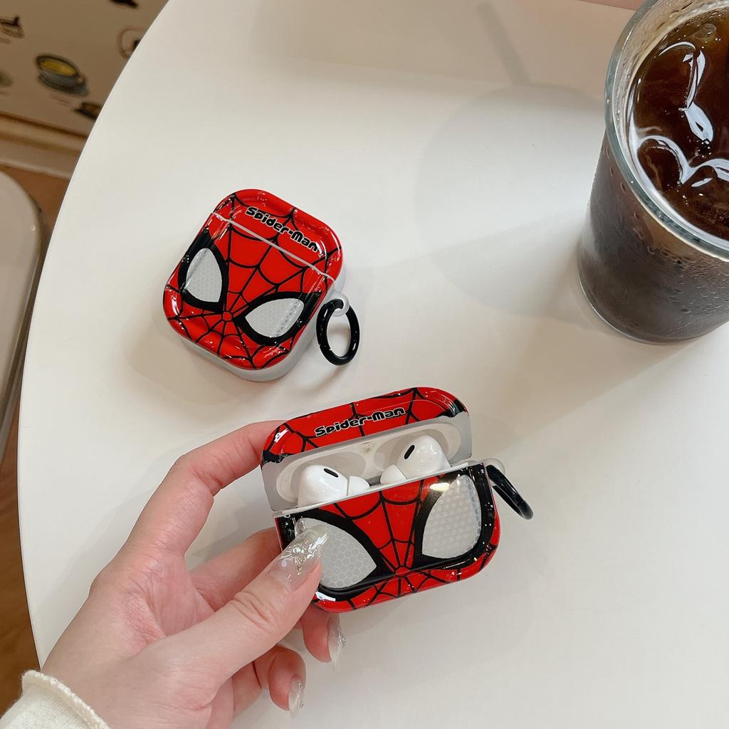 Applicable AirPods pro1 apple bluetooth wireless headset cover 1/1/1 generation protective case electroplating spider-man