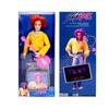 K-POP Demon Hunter Boy Band Desktop Model Ornament, 11.5" Jointed Figurine.