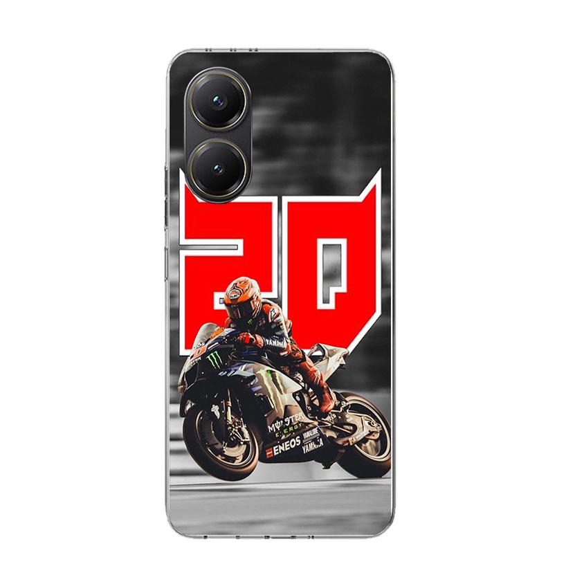 Чехол для телефона Fabio Quartararo Moto №20 для Xiaomi Poco X7 X6 X5 Pro F7 Ultra Redmi 15C 15 13 13C 12 12C 10 10A 10C 9 9A 9C 9T Co