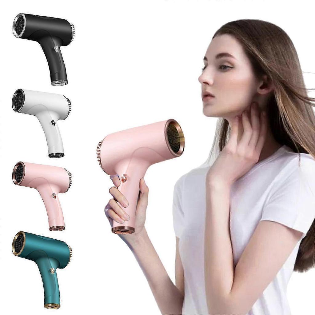 Cordless USB Hair Dryer Portable Rechargeable Ionic Blow Dryer for Travel & Home Hair Styling 2025