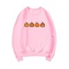 Хэллоуин Злая Тыквенная Голова Парный Свитер - Веселый Принт Партии Толстовка