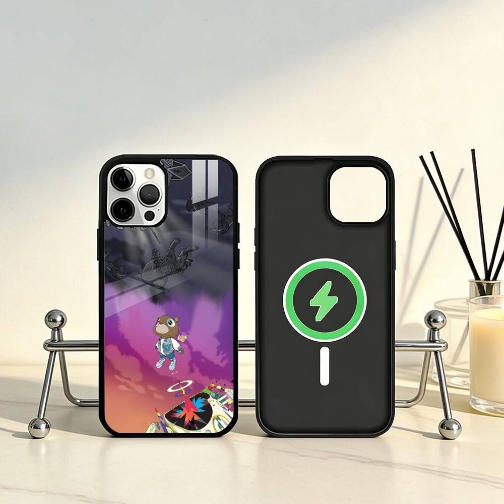 HOT D-Dropout B-Bear Graduation Phone Case For iPhone17,16,15,14,13,12,11 Plus,Pro Max Magnetic For Magsafe Wireless Charging