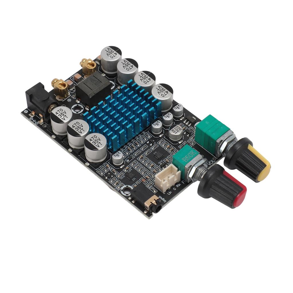 Subwoofer Amplifier Board Mono 100W High Power Digital Amplifier Module for DIY Speaker Black 12‑24V