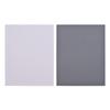 25*20CM Large Size White Balance Card White Card + Grey Card Set 18percent  Exposure Photography Card for Digital
