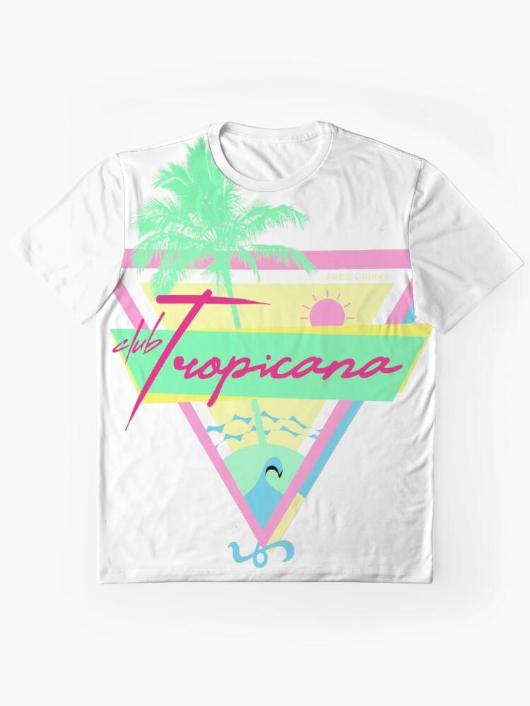 Wham! Club Tropicana Graphic T-Shirt