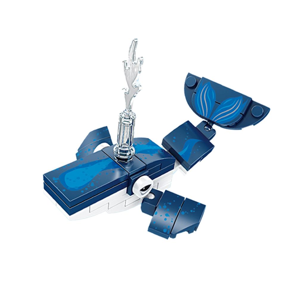 Мини-конструкторы для игрушек глубоководных животных в Большом океане: Изучение глубоководных существ и детские головоломки