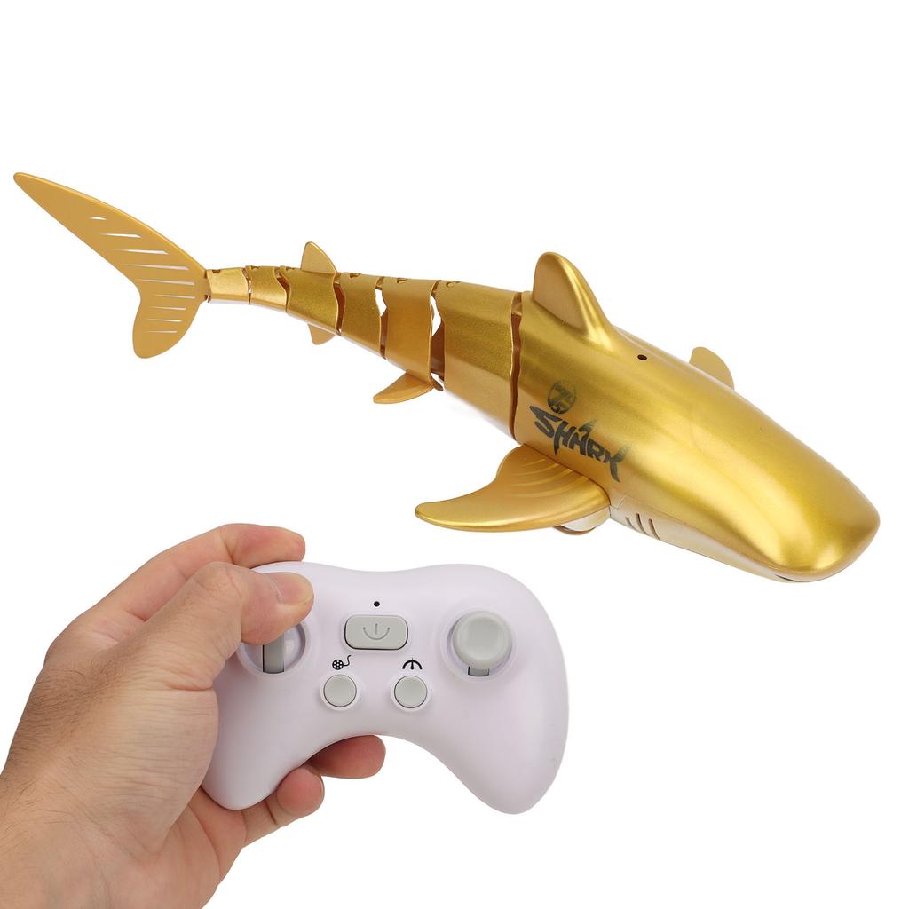 2.4G Remote Control Shark Toys Simulation Electric Shark Toy with Light Underwater Remote Electric