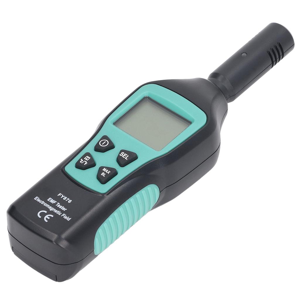 EMF Meter Electromagnetic Field Detector Handheld Temperature Tester for TV Computer