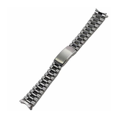 PABANZYZG(Продавец) 19мм 20мм Стальной ремешок в стиле Day Date Seiko 5 Sxns80 Snxs79 Snxs79k Snxs77k Snxs...
