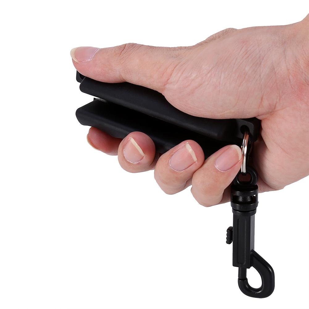 1xЧерный силиконовый брелок для стрельбы из лука, съемник стрел для охоты и стрельбы из лука