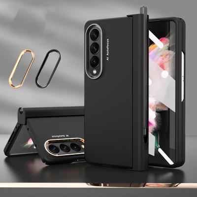 Ударопрочный защитный чехол для всего корпуса Samsung Galaxy Z Fold 4 Fold4 Zfold4 закаленное стекло пленка модный чехол Funda